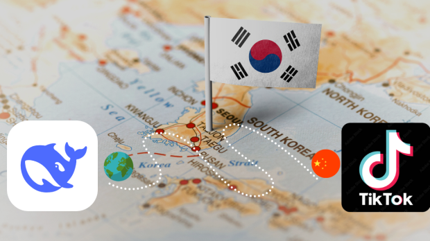 Corea del Sur declara la guerra a China con DeepSeek y TikTok