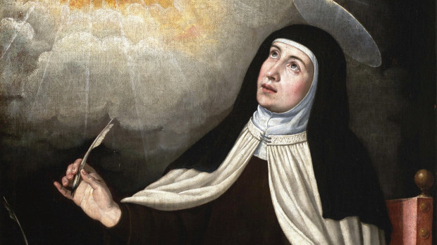 Santa Teresa de Jesús, colección Museo del Prado, hoy en la Iglesia de San José (Madrid)