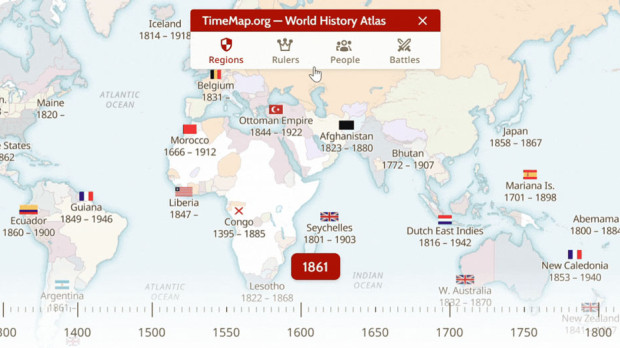 El Google Maps de Historia, la web que te permite viajar al pasado con mapas históricos