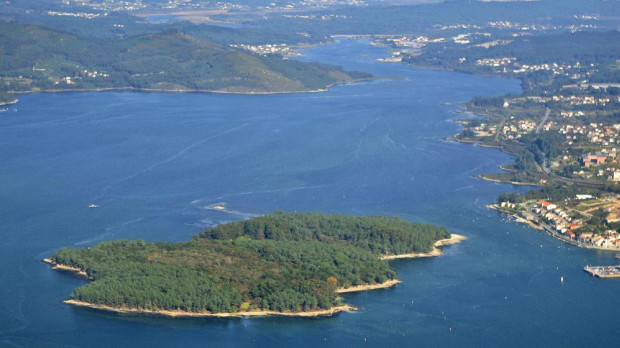 Isla de Galicia que forma parte del Parque Nacional de las Islas Atlánticas
