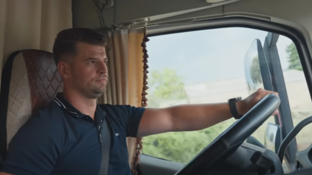 Mario Cozma, un profesional de los transportes