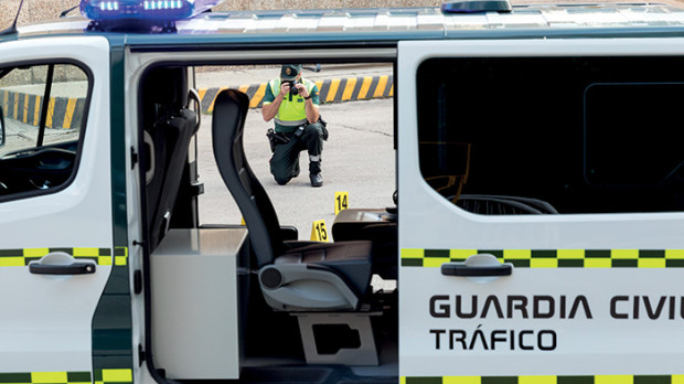 La Guardia Civil dispone de agentes especializados en investigar lo ocurrido en los accidentes