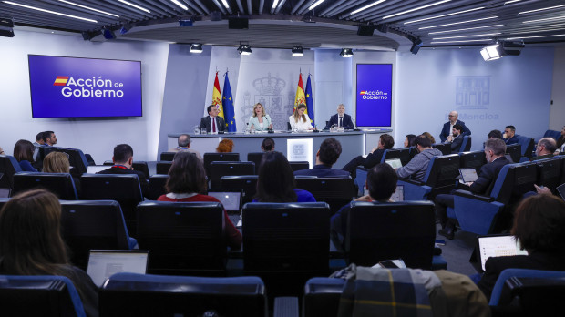 La rueda de prensa de este martes en la Moncloa