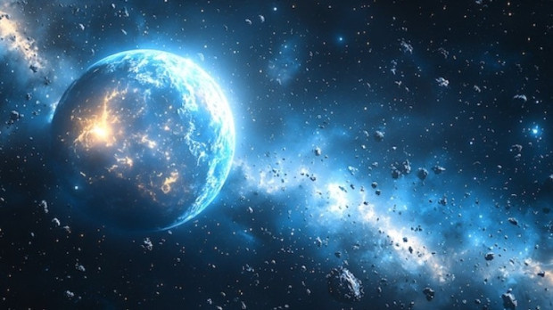 La Tierra primitiva fue bombardeada por meteoritos