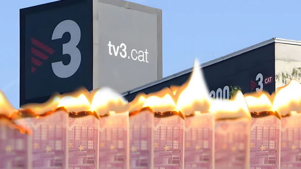 TV3 tiene unos costes millonarios y una plantilla sobredimensionada