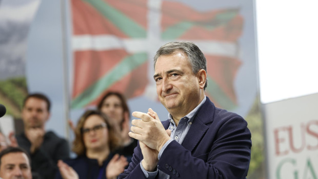 El presidente del PNV, Aitor Esteban