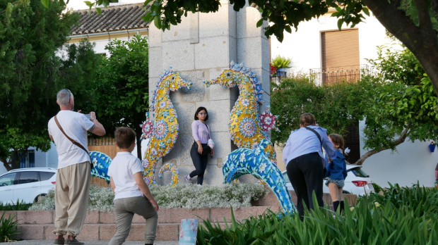 Intervenciones florales en Cañete de las Torres