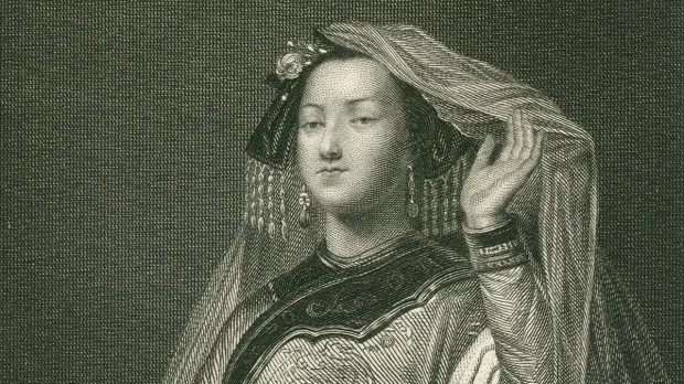 La princesa Khutulun. Obra de Georges François Louis Jaquemot, según un dibujo de Arthur von Ramberg, 1859