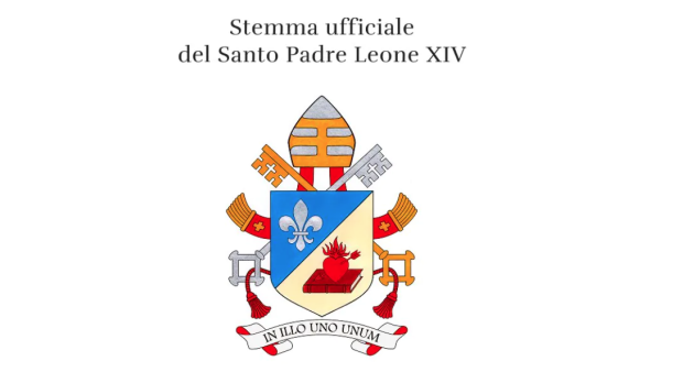 Escudo de armas del Papa león XIV