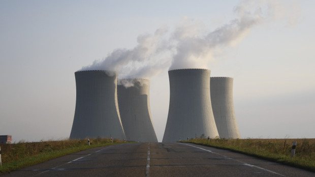 Foto de archivo de una central nuclear