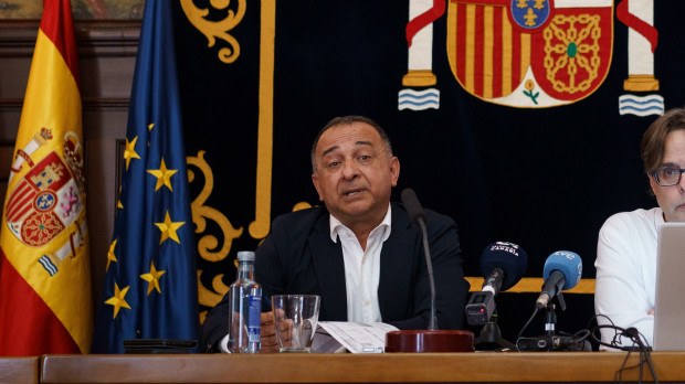 El subdelegado del Gobierno en Santa Cruz de Tenerife, Javier Plata