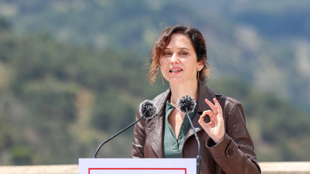 La presidenta de la Comunidad de Madrid, Isabel Díaz Ayuso