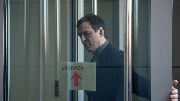 David Sánchez, en una imagen de archivo en el Juzgado de Instrucción número 3 de Badajoz