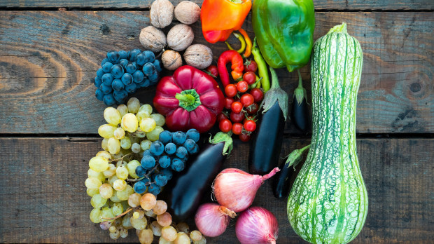 Las frutas y verduras
