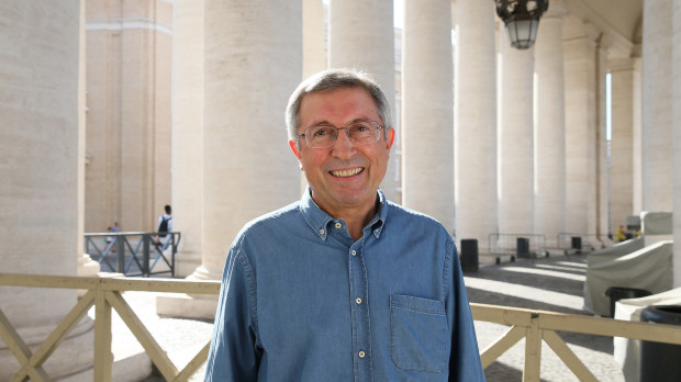 Juan Vicente Boo en el Vaticano en 2016