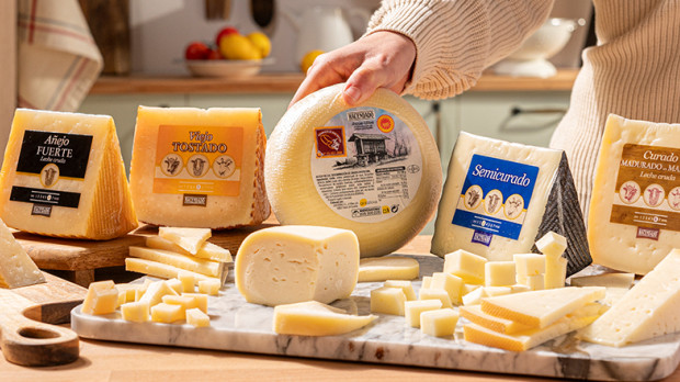 Sección de queso de Mercadona