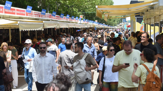 Imagen de la Feria del Libro de Madrid