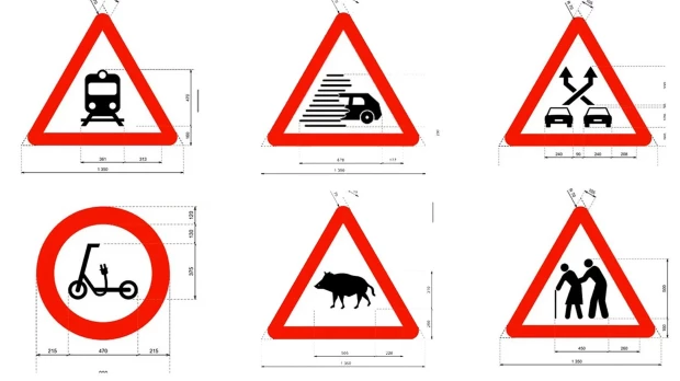 Las nuevas señales se empezarán a ver en breve en las carreteras