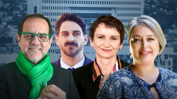 Uy, perdona: Gonzalo Winter, Jeannette Jara, Carolina Tohá, Jaime Mulet