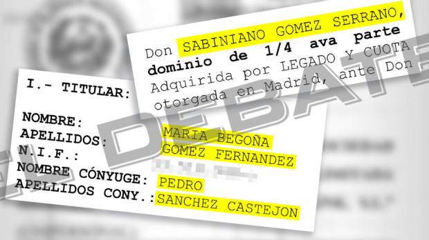 Las escrituras de los pisos que Begoña Gómez compró con dinero de los negocios familiares