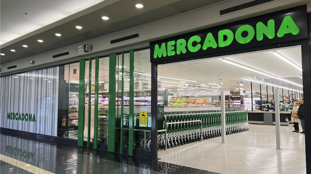 Imagen tomada en un supermercado de Mercadona
