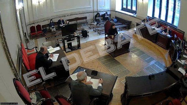 Jéssica Ábalos en el Supremo en febrero de 2025