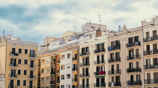 Bloques de pisos en Barcelona, en una imagen de archivo