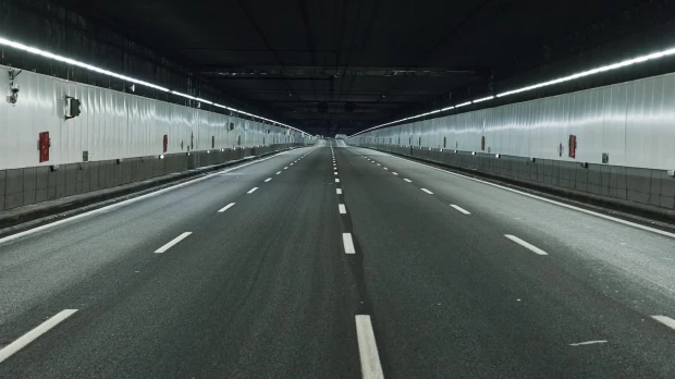 Imagen de los túneles e la M-30 en Madrid