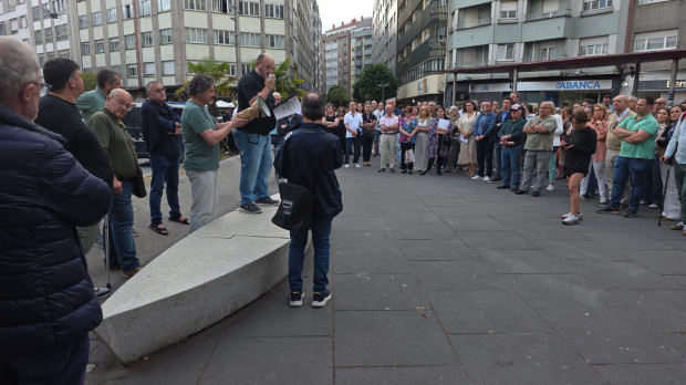 Concentración en Santiago de Compostela