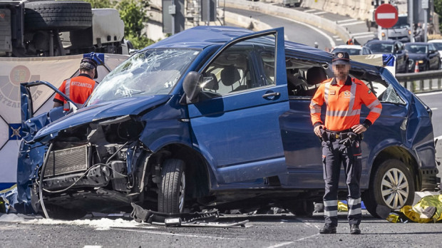 El estado del vehículo tras el accidente no hacía presagiar el resultado