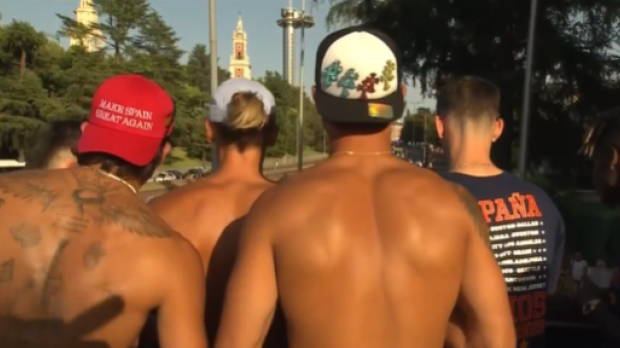 Imagen de la comentada gorra de Ferran Torres