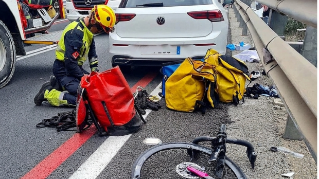 Los accidentes entre coches y bicis son muy habituales
