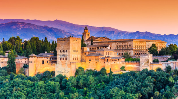 La Alhambra, el Generalife y el Albaicín de Granada