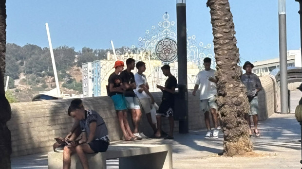 Inmigrantes marroquíes en Ceuta
