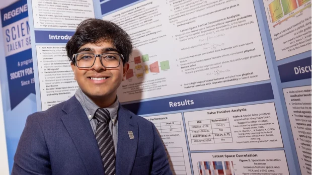 El joven investigador, Rohan Arni