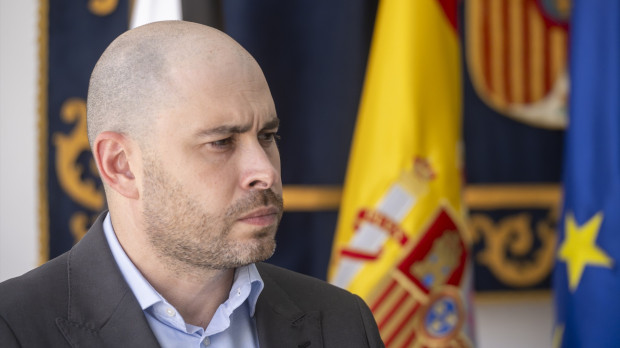 El delegado del Gobierno en Ceuta, Miguel Ángel Pérez Triano