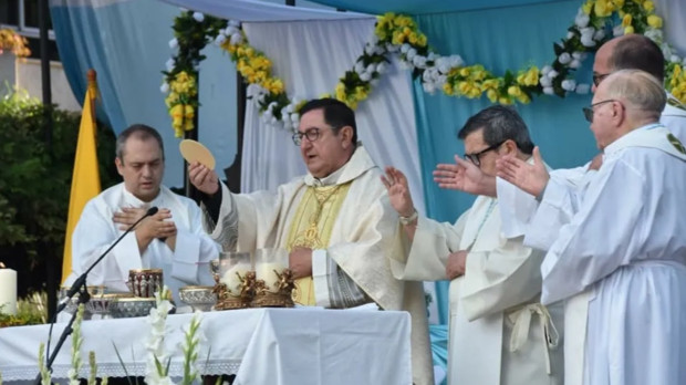 Francisco Rojo, párroco de la iglesia Nuestra Señora del Rosario en Fuengirola