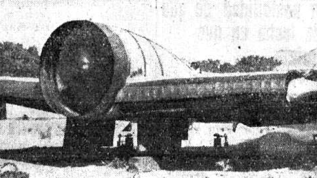 Una fotografía del aerogenio publicada por El Heraldo de Madrid en 1935