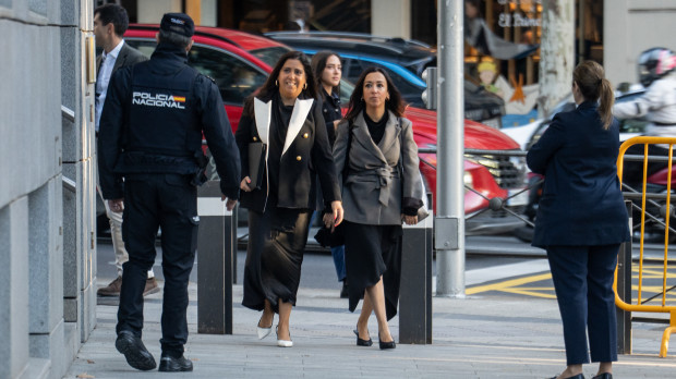 La magistrada Beatriz Biedma en la Audiencia Nacional