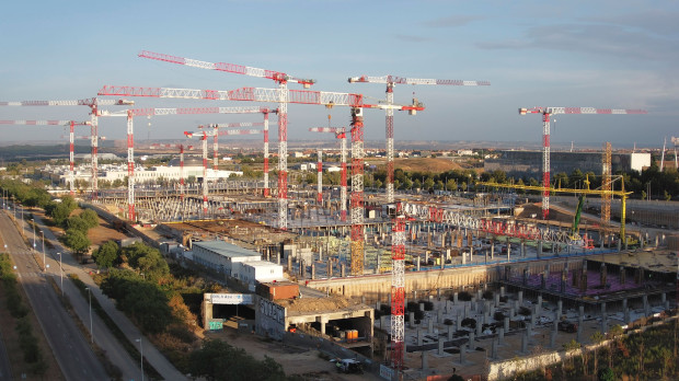 Obras en la Ciudad de la Justicia
