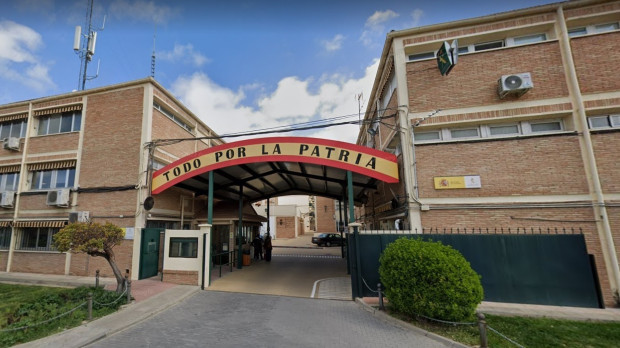 Imagen del actual cuartel de la Guardia Civil en Toledo
