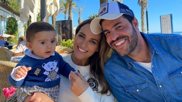 En la foto familiar solo faltaba Daniella, que estaba tras la cámara