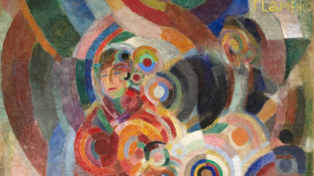 Sonia Delaunay, Cantantes de flamenco (gran flamenco), 1915-16