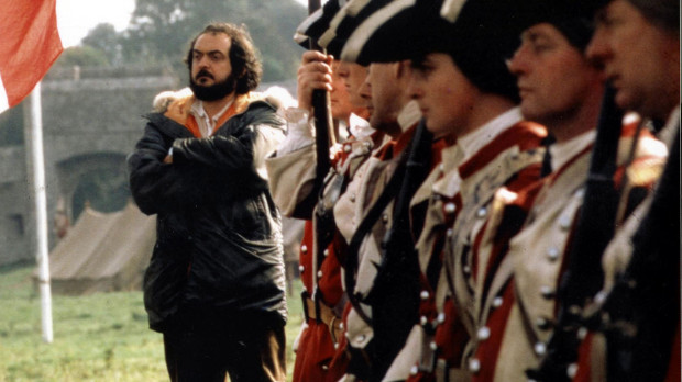 Stanley Kubrick, durante el rodaje de Barry Lyndon