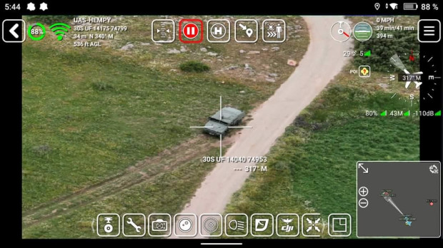 La X Bandera «Millán Astray» de la Brigada de La Legión se adiestra en los procedimientos de solicitud de fuego de helicópteros de ataque