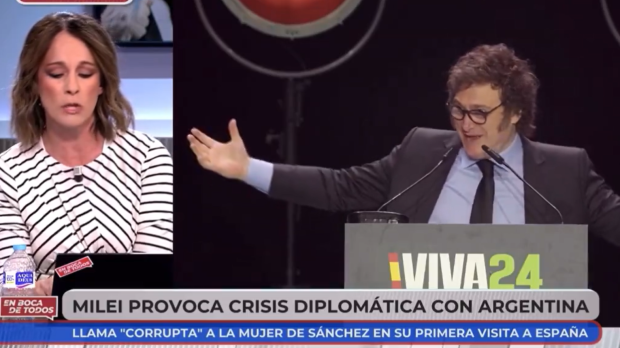 María Jamardo, este lunes en el programa En boca de todos