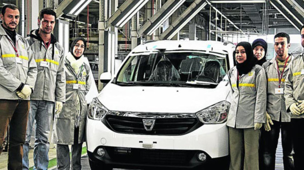Imagen de la fábrica de Renault en Marruecos
