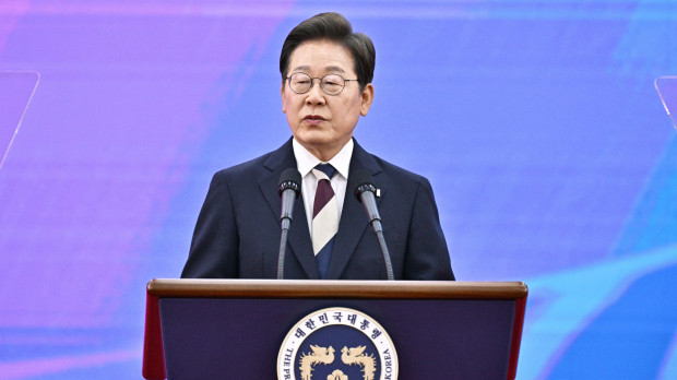 El presidente de Corea del Sur, Lee Jae-myung