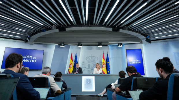 La rueda de prensa de este martes en la Moncloa