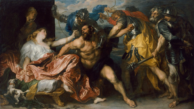 Sansón y Dalila de Anton van Dyck